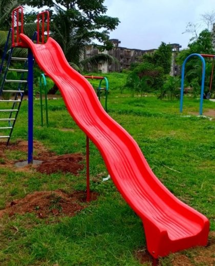 Kids Wave Slide - Fun and Safe Outdoor Slide