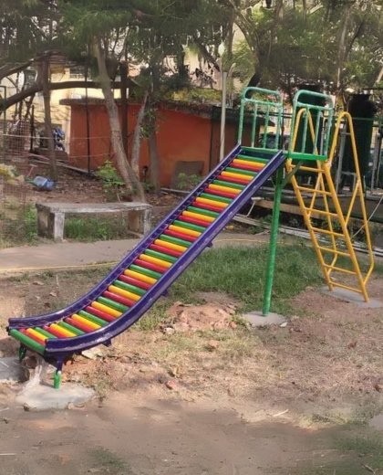 FRP Roller Slide - Rotating Roller Slide for Kids